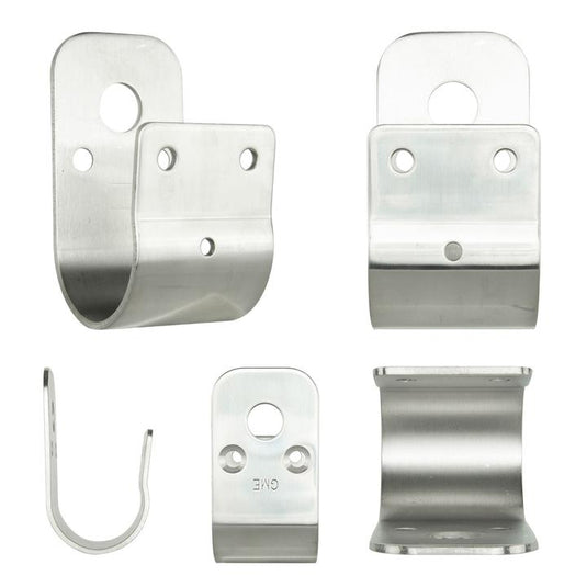 GME 45mm Wrap Around Bull Bar Bracket - Stainless Steel GME