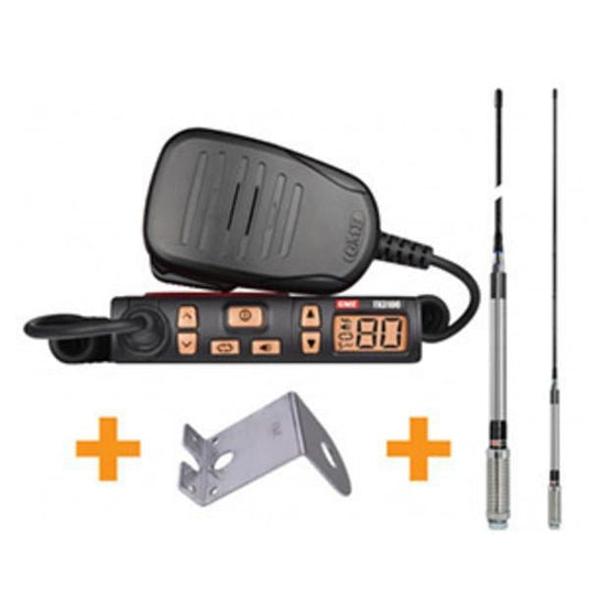 GME 5 Watt Super Compact UHF CB Radio - Starter Kit GME