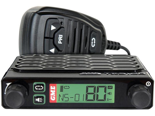 GME 5 Watt Super Compact UHF CB Radio with ScanSuite & Speaker Microphone GME