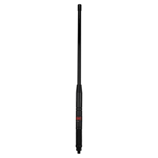 GME 580mm Fibreglass Radome Antenna, AS001B Spring (2.1dBi Gain) - Black GME