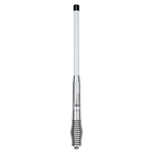 GME 580mm Heavy Duty Fibreglass Radome Antenna AS004 Spring (2.1dBi Gain) - White GME