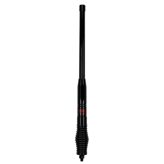 GME 580mm Heavy Duty Fibreglass Radome Antenna AS004B Spring (2.1dBi Gain) - Black GME
