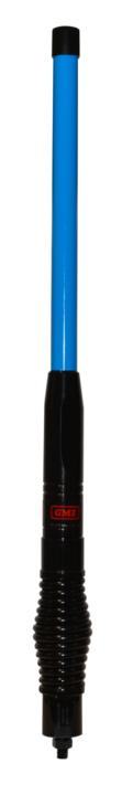 GME 580mm Heavy Duty Fibreglass Radome Antenna, AS004B Spring (2.1dBi Gain) - Blue/Black (Beyond Blue) GME