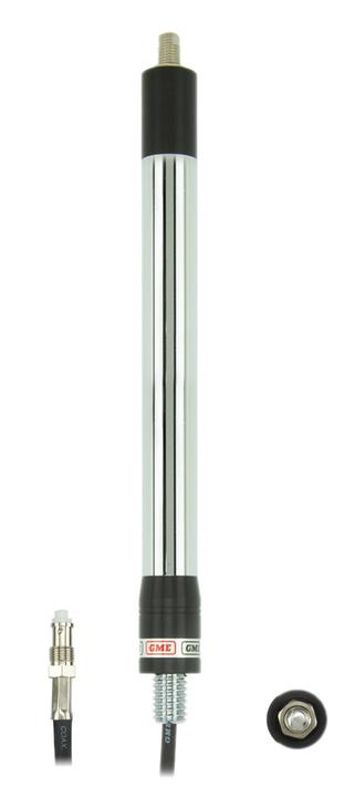 GME Elevated Feed Base with 4.5m Low Loss Foam Coax - FME terminated GME