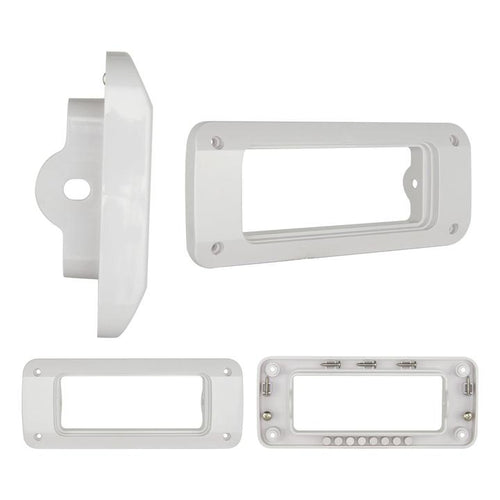 GME Flush Mount Bracket - Suit GX400/GX700/GR300BTW - White GME