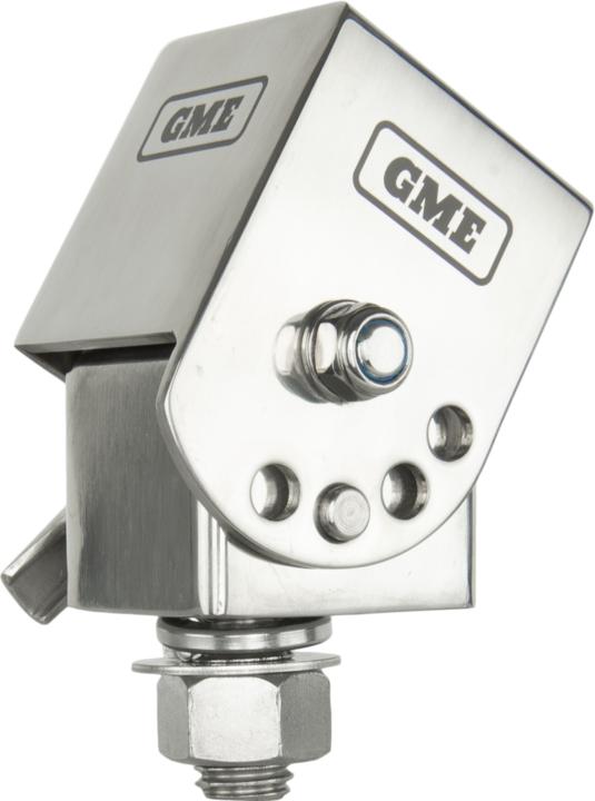 GME Fold - down Antenna Mounting Bracket (Silver) GME
