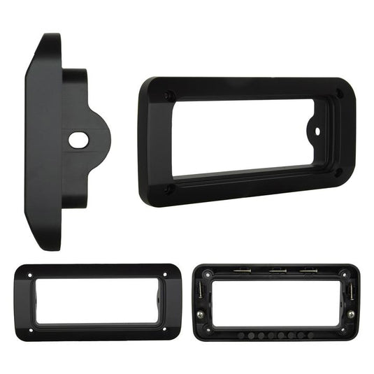 GME Large Flush Mount Bracket - Suit GX400B/GX700B - Black GME