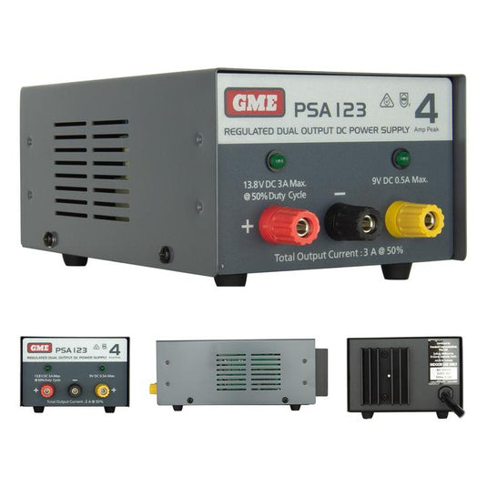 GME Regulated Power Supply (4 Amp Peak) GME