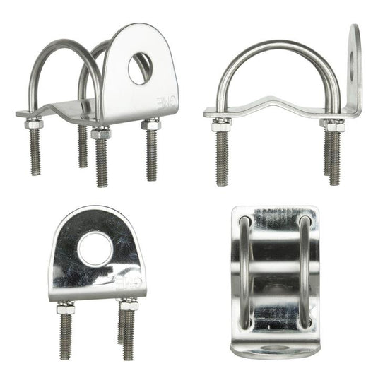 GME Right Angle Bull Bar Bracket - Stainless Steel GME