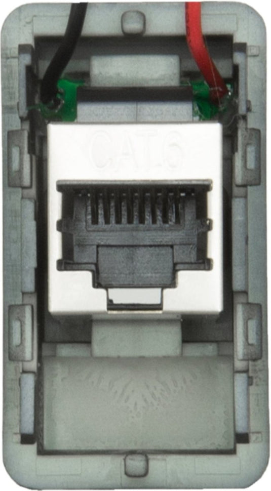 GME RJ45 Pass - Through Adaptor - Type 4 (White) GME