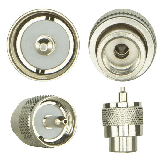 GME Solderless PL259 Connector - Braid Lock GME