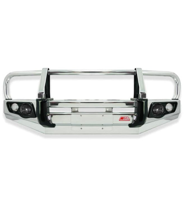 Great Wall Cannon 09/20 to Current - 707 - 02A Alloy Falcon Bull Bar Black A - Frame Package (LED Foglight) MCC