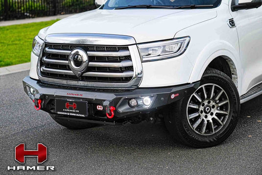 HAMER GWM CANNON 2021-Present BULL BAR King Series (Incl. Rated Recovery Points) Hamer