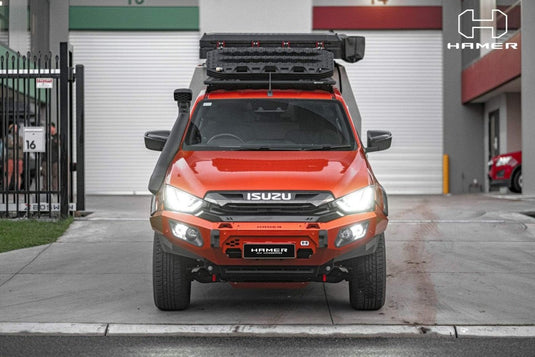 HAMER ISUZU D - MAX 2021 - Present BULL BAR King Series (Incl. Rated Recovery Points) Hamer