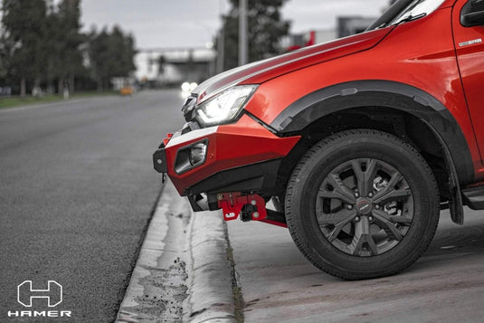HAMER ISUZU D - MAX 2021 - Present BULL BAR Prime Series (Incl. Rated Recovery Points) NEW FACE Hamer
