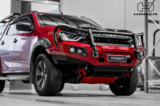 HAMER ISUZU D - MAX 2021 - Present BULL BAR Prime Series Plus (Incl. Rated Recovery Points) NEW FACE Hamer