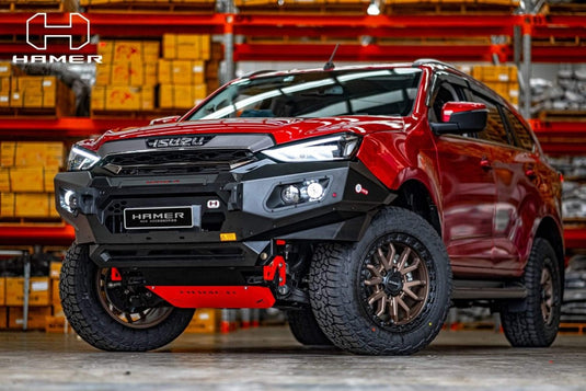 HAMER ISUZU MUX 2021 - Present BULL BAR King Series (Incl. Rated Recovery Points) Hamer
