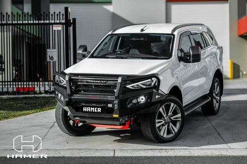HAMER ISUZU MUX 2021 - Present BULL BAR King Series Plus (Incl. Rated Recovery Points) Hamer