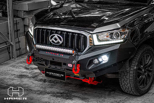 HAMER LDV T60 2017 - 2021 BULL BAR King Series (Incl. Rated Recovery Points) NO FENDER MODEL Hamer