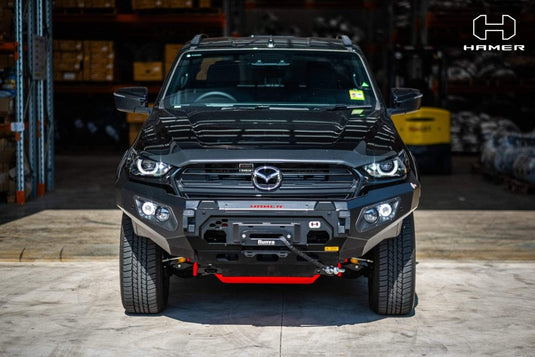 HAMER MAZDA BT50 2021-Present BULL BAR King Series (Incl. Rated Recovery Points) Hamer
