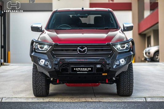 HAMER MAZDA BT50 2021-Present BULL BAR King Series Plus (Incl. Rated Recovery Points) Hamer