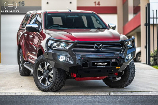 HAMER MAZDA BT50 2021-Present BULL BAR King Series Plus (Incl. Rated Recovery Points) Hamer