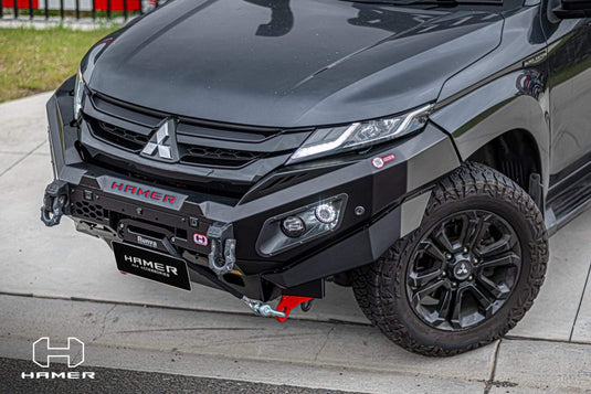HAMER MITSUBISHI TRITON MR 2018-2024 BULL BAR King Series Hamer