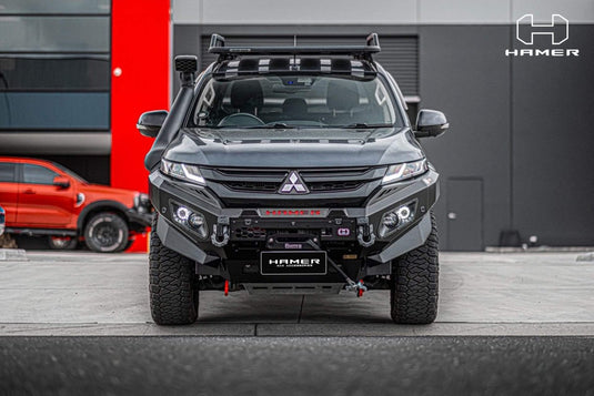 HAMER MITSUBISHI TRITON MR 2018 - Present BULL BAR King Series Hamer