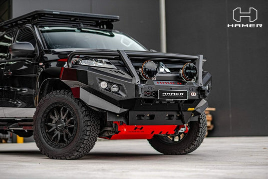 HAMER MITSUBISHI TRITON MR 2018 - Present BULL BAR King Series Plus Hamer