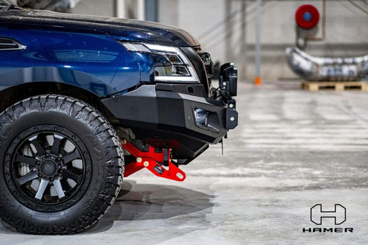 HAMER NISSAN PATROL Y62 SERIES 5 2020 - Present BULL BAR King Series (Incl. Rated Recovery Points) Hamer