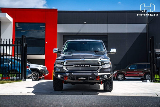 HAMER RAM 1500 DT 2021-Present BULL BAR King Series (Incl. Rated Recovery Points) Hamer