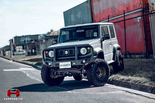 HAMER SUZUKI JIMNY JB74W 2018 - Present BULL BAR King Series Plus Hamer
