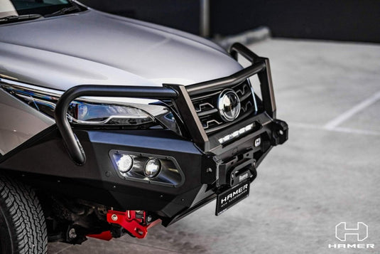 HAMER TOYOTA FORTUNER 2020 - Present BULL BAR King Series Plus (Incl. Rated Recovery Points) Hamer