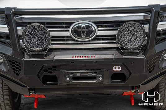 HAMER TOYOTA LANDCRUISER 300 SERIES 2021-Present BULL BAR King Series Plus (Incl. Rated Recovery Points) Hamer