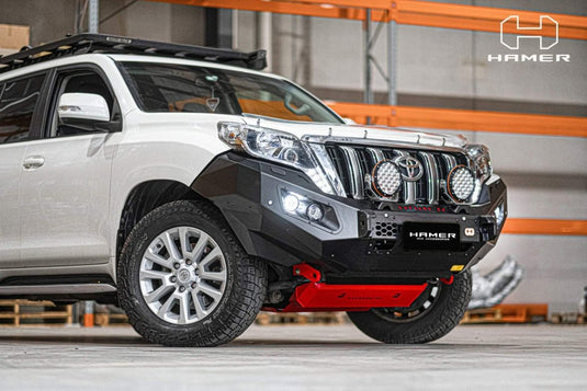 HAMER TOYOTA LANDCRUISER PRADO PRADO 150 SERIES 2013-2017 BULL BAR King Series (Incl. Rated Recovery Points) Hamer