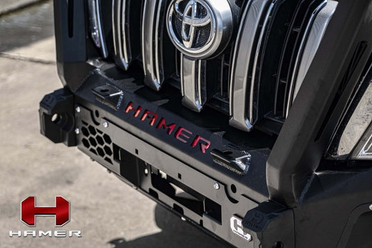 HAMER TOYOTA LANDCRUISER PRADO PRADO 150 SERIES 2013 - 2017 BULL BAR King Series Plus (Incl. Rated Recovery Points) Hamer