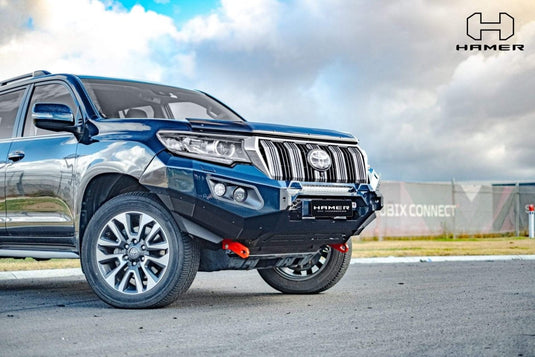 HAMER TOYOTA LANDCRUISER PRADO PRADO 150 SERIES 2018-Present BULL BAR King Series (Incl. Rated Recovery Points) Hamer