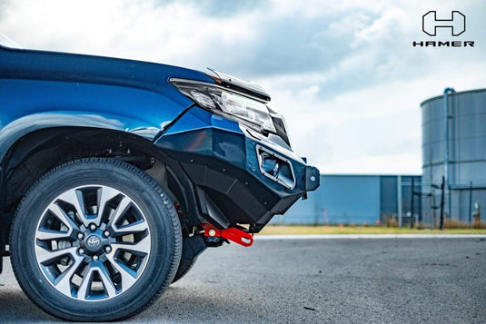 HAMER TOYOTA LANDCRUISER PRADO PRADO 150 SERIES 2018-Present BULL BAR King Series (Incl. Rated Recovery Points) Hamer