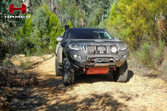 HAMER TOYOTA LANDCRUISER PRADO PRADO 150 SERIES 2018-Present BULL BAR King Series (Incl. Rated Recovery Points) Hamer