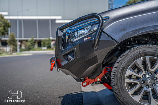 HAMER TOYOTA LANDCRUISER PRADO PRADO 150 SERIES 2018 - Present BULL BAR King Series Plus (Incl. Rated Recovery Points) Hamer