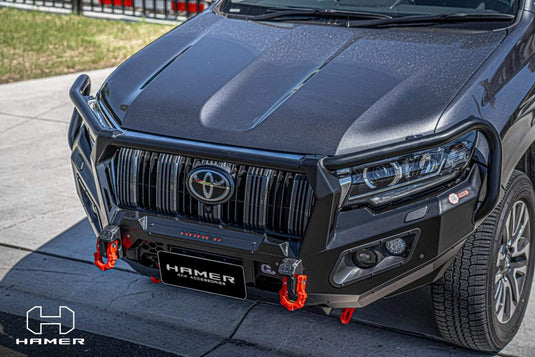 HAMER TOYOTA LANDCRUISER PRADO PRADO 150 SERIES 2018-Present BULL BAR King Series Plus (Incl. Rated Recovery Points) Hamer