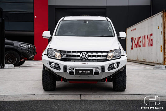 HAMER VOLKSWAGEN AMAROK 2010-Present BULL BAR King Series (Incl. Rated Recovery Points) Hamer