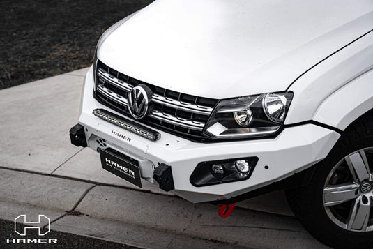 HAMER VOLKSWAGEN AMAROK 2010-Present BULL BAR King Series (Incl. Rated Recovery Points) Hamer