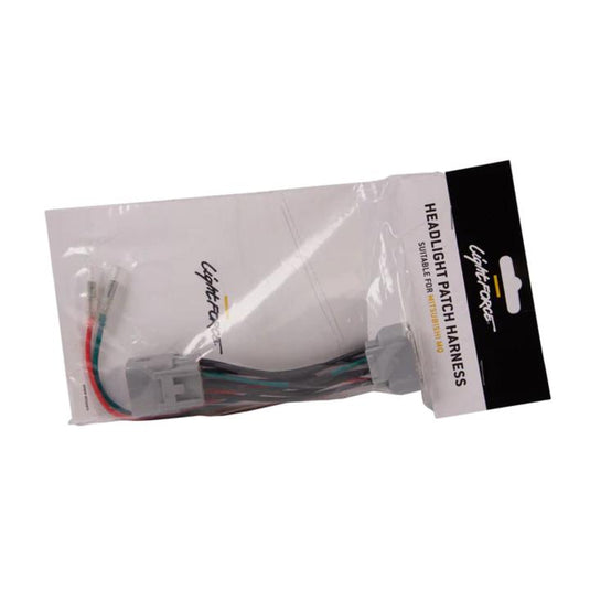 Headlight Patch Harness suits Mitsubishi MQ Triton Lightforce