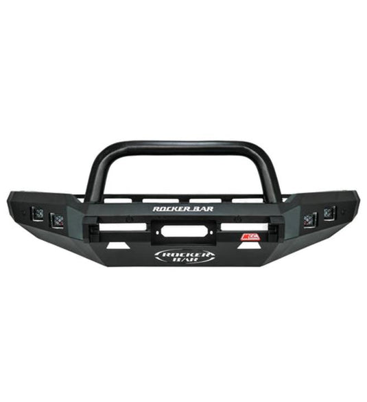 Hilux 2015-2020 078-01SQSBL Rocker Bull Bar Single Sand Black Loop Package MCC