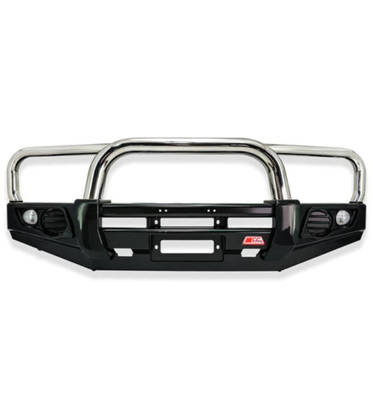 Hilux 2015-2020 707-01 Falcon Bull Bar Triple Stainless Loops Package (No Foglight) MCC