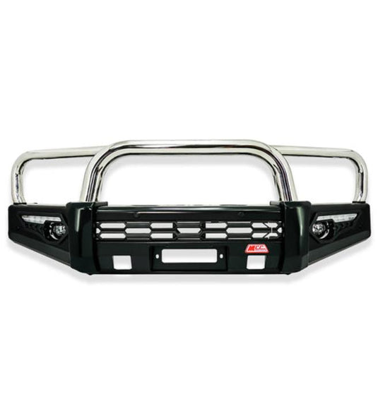 Land Cruiser 300 Series 2022 - On - 808 - 01 Phoenix Bull Bar Triple Stainless Loops Package MCC