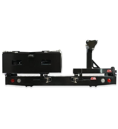 Land Cruiser 80 series 1990 - 1998 Short 022 - 02 Rear Wheel Carrier Double Jerry Can Holder Package MCC