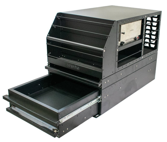 Large Kitchen Pantry Slide Out Unit | 4WD Canopy Pantry Slide Piranha Off Road