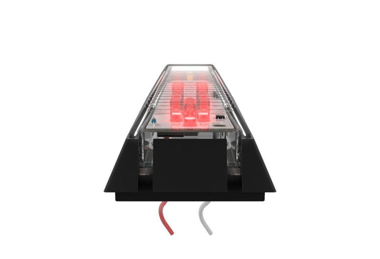 Led Front End Outline Marker Amb/Red Blk Blister AP LED